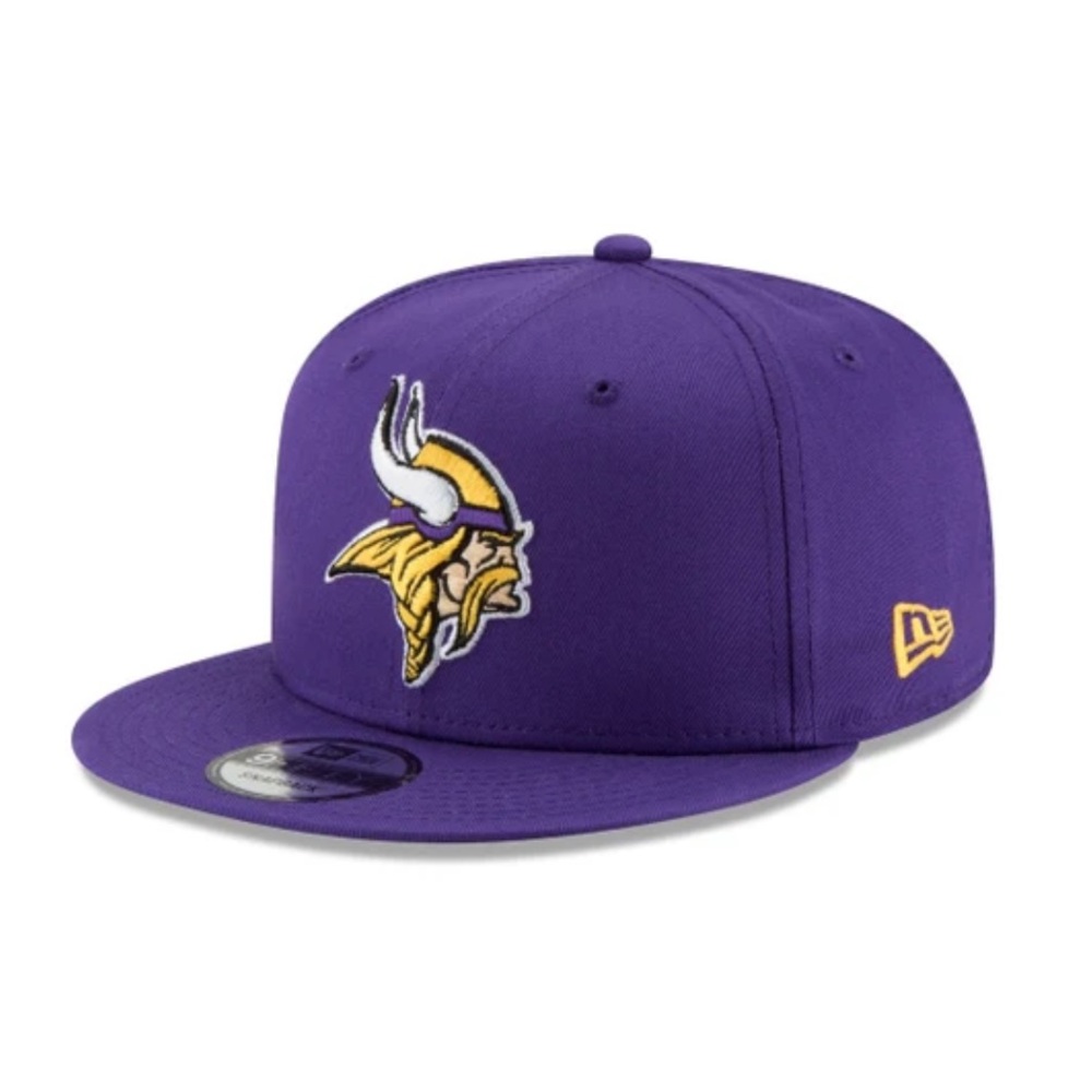 Men's Minnesota Vikings New Era Purple Omaha 59FIFTY Fitted Hat 53.9cm